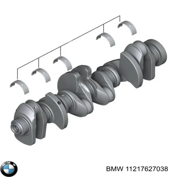 Comprar 11217627038 BMW Juego de cojinetes de biela, cota de reparación (+0,25 mm)