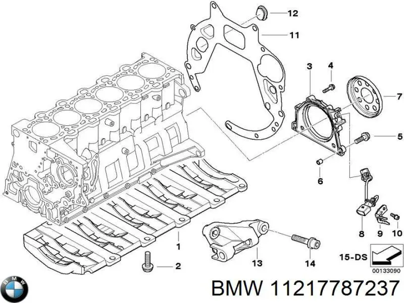 Comprar 11217787237 BMW Corona dentada del sensor de posición del cigüeñal