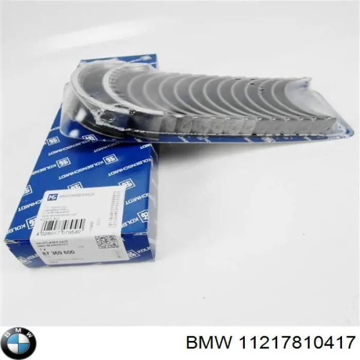 11217810417 BMW juego de cojinetes de cigüeñal, cota de reparación +0,25 mm