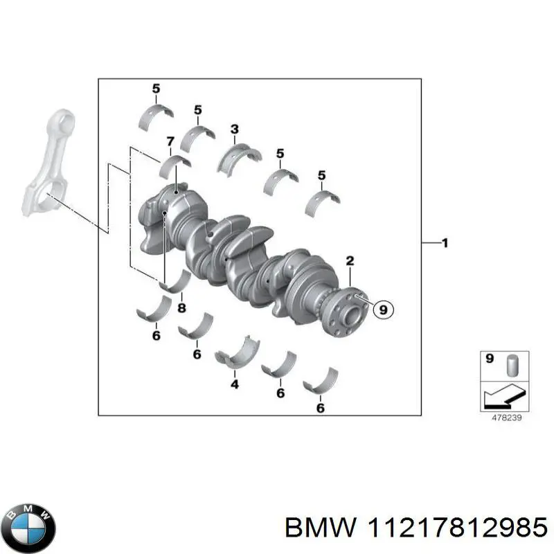 11217812985 BMW cigüeñal