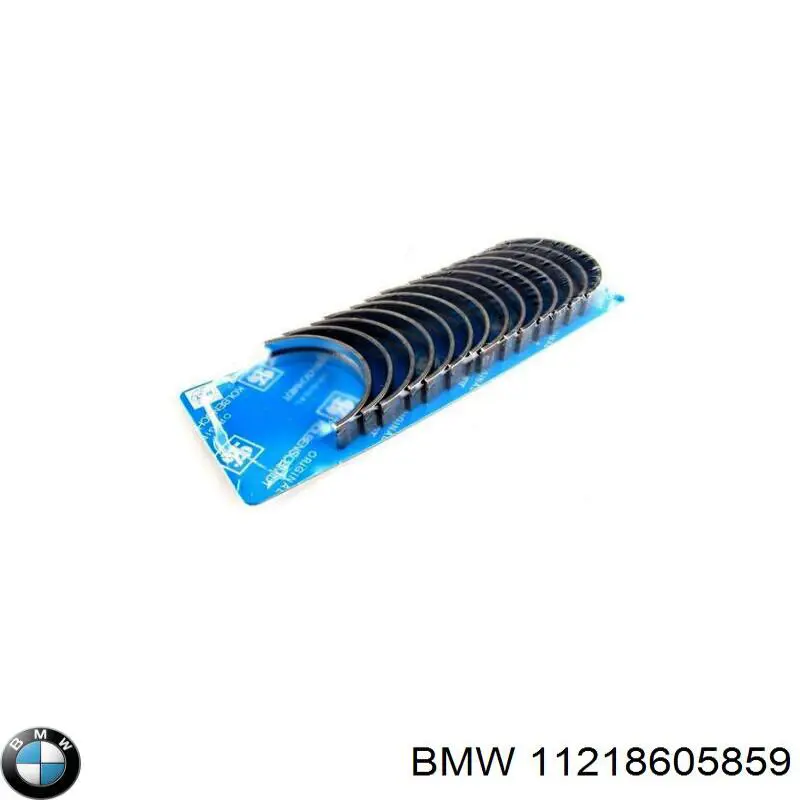 11218605859 BMW juego de cojinetes de cigüeñal, cota de reparación +0,25 mm