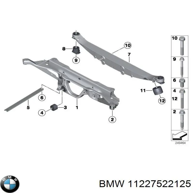  BMW 11227522125 precio, desde 4,37 EUR