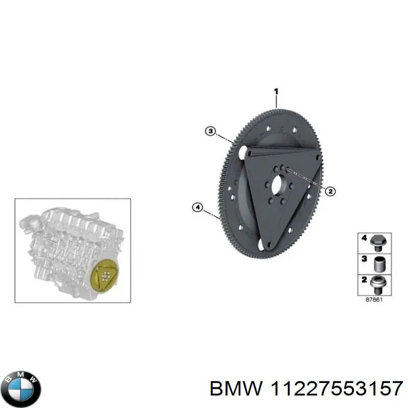 Motor de volante BMW 11227553157 precio, desde 790,14 EUR