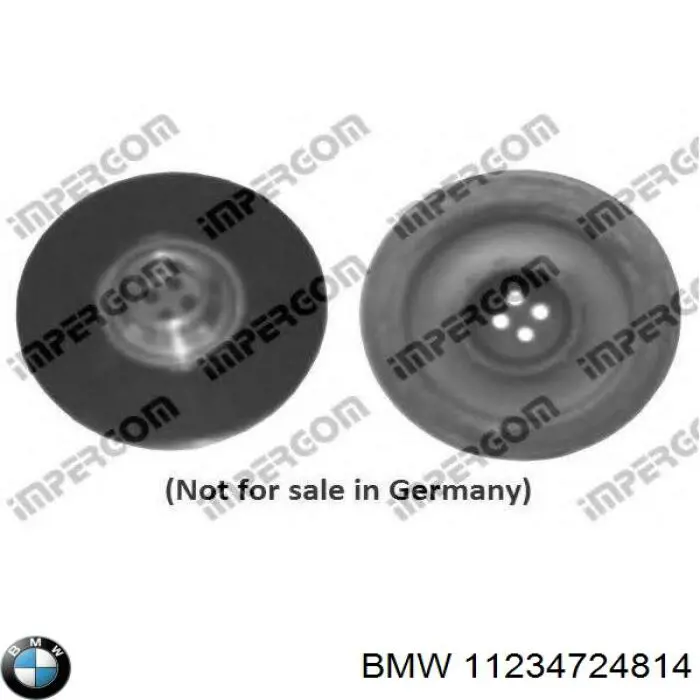 11234724814 BMW polea, cigüeñal