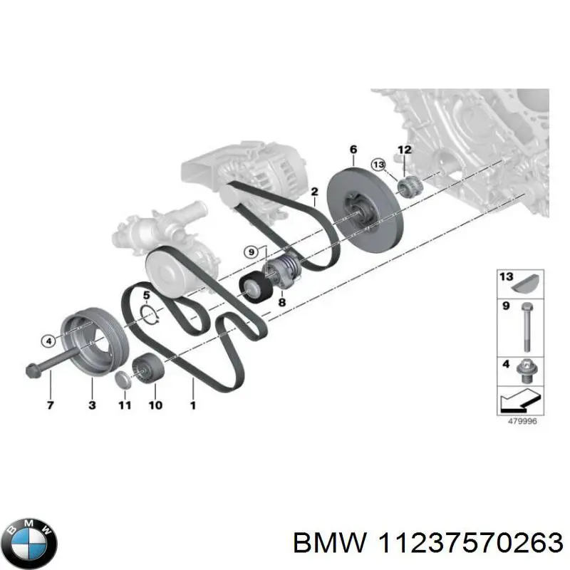 11237570263 BMW Dámper