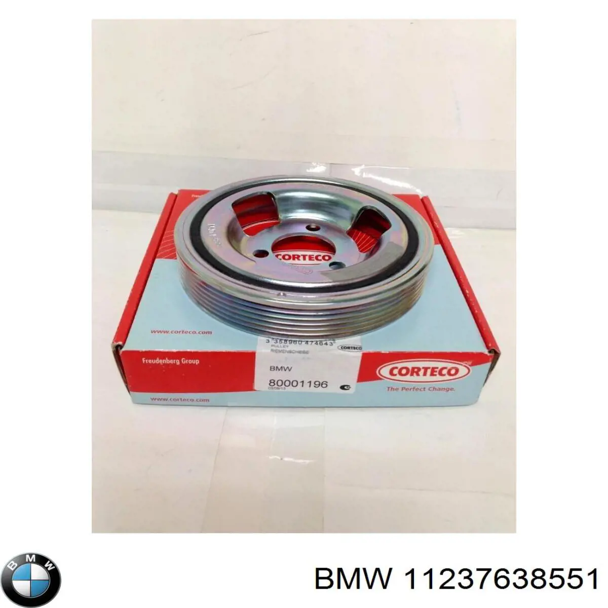 Comprar 11237638551 BMW La polea del cigüeñal