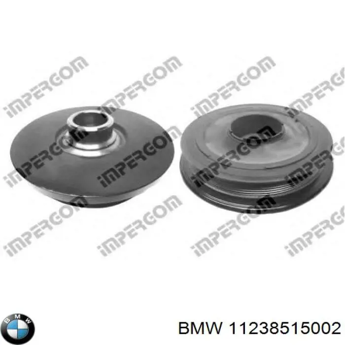 11238515002 BMW polea, cigüeñal