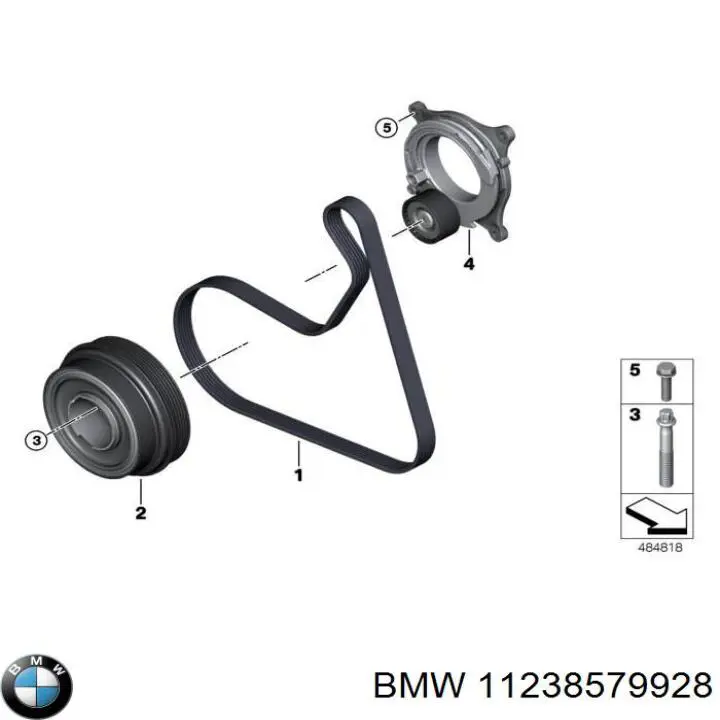 Polea del cigüeñal BMW 11238579928 precio, desde 332,82 EUR