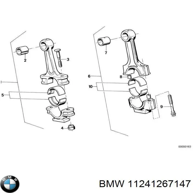 11241267147 BMW tornillo de biela