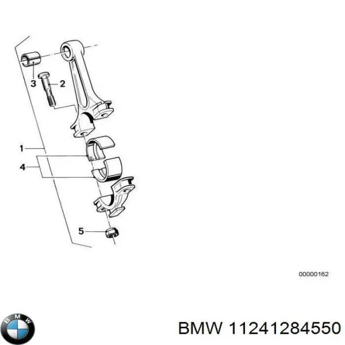 Comprar 11241284550 BMW Cojinetes de biela