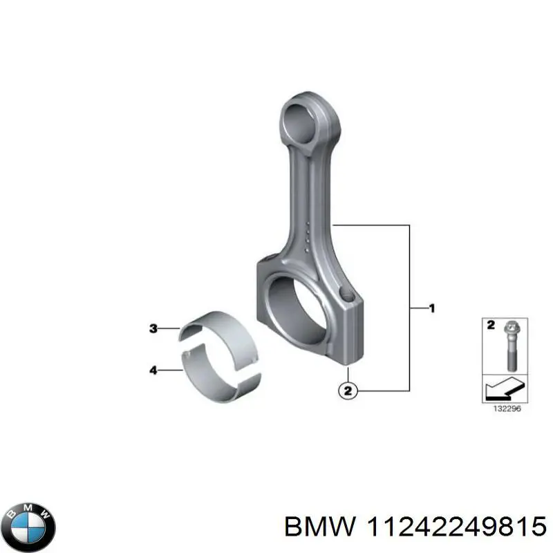 11242249815 BMW Biela