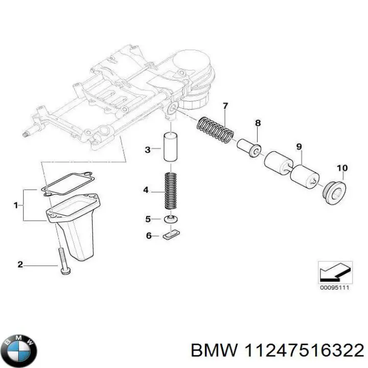 Tornillo de biela BMW 11247516322 precio, desde 5,82 EUR