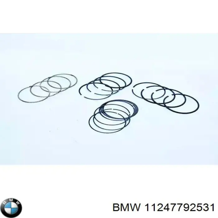 11247792531 BMW juego de cojinetes de biela, cota de reparación +0,25 mm