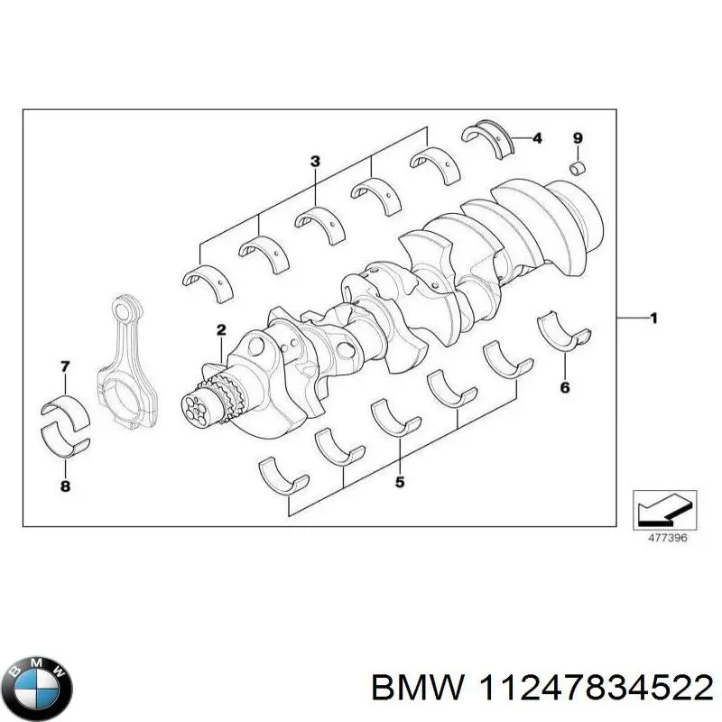 Comprar 11247834522 BMW 