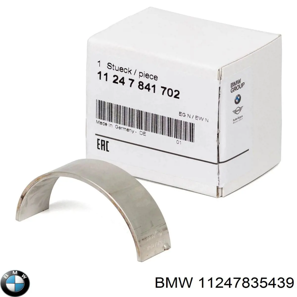 11247835439 BMW juego de cojinetes de biela, cota de reparación +0,25 mm