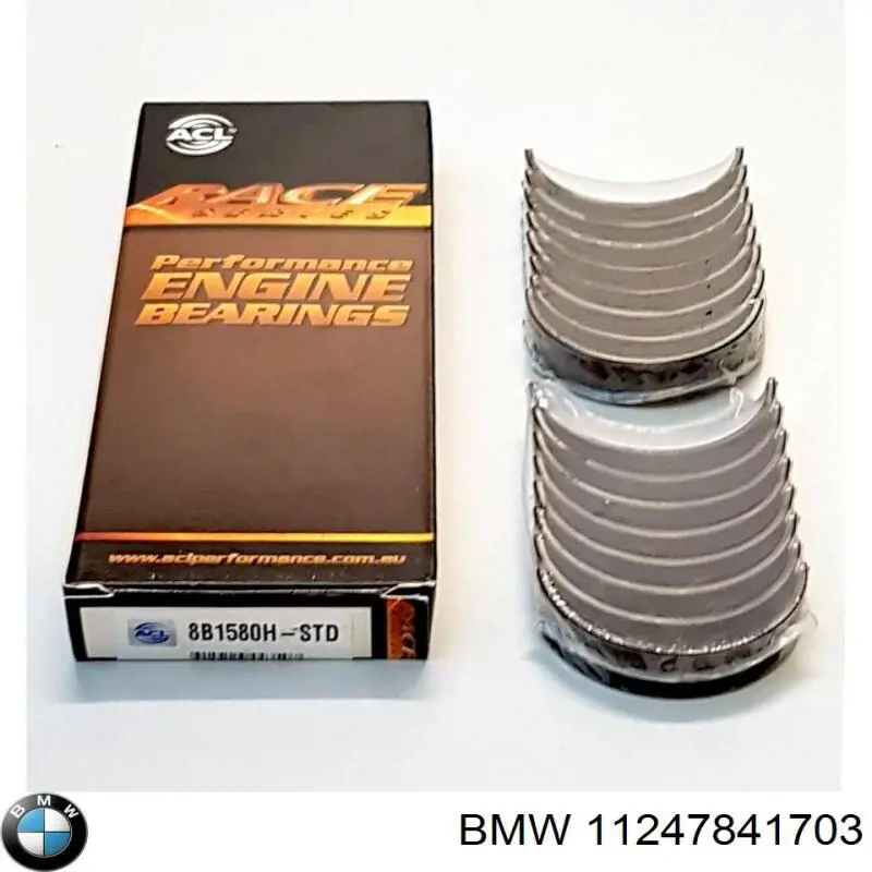 11247841703 BMW Juego de cojinetes de cigüeñal, cota de reparación (+0,25 mm)
