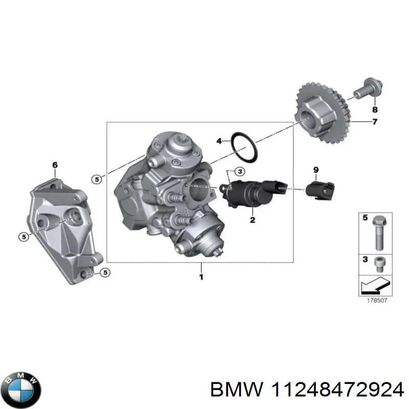 Tornillo de biela BMW 11248472924 precio, desde 5,82 EUR