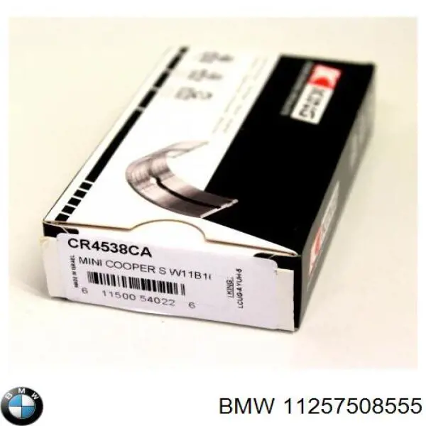 11257508555 BMW juego de aros de pistón para 1 cilindro, std