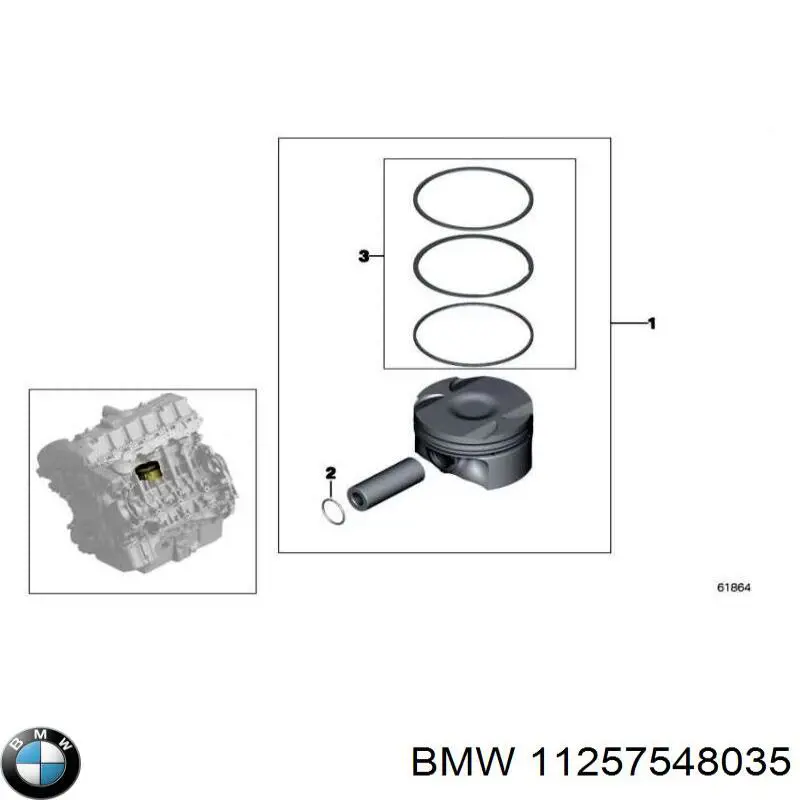 11257548035 BMW tensor, cadena de distribución