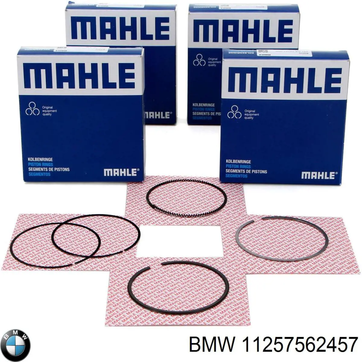 Juego de anillos de pistón para 1 cilindro, STD BMW 11257562457 precio, desde 30,82 EUR