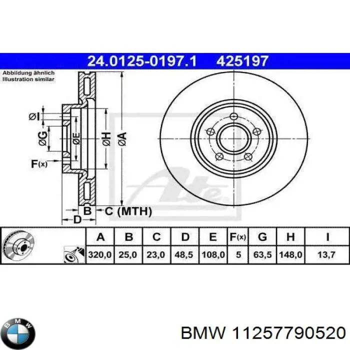 Comprar 11257790520 BMW Aros de pistón para 1 cilindro, STD