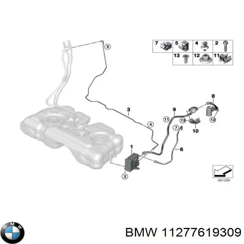 Perno de cubo BMW 11277619309 precio, desde 6,05 EUR