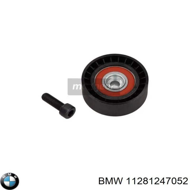 Polea tensora correa poli V 11281247052 BMW