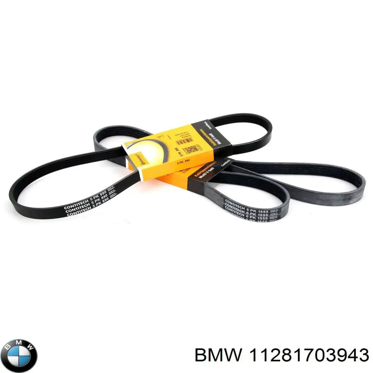 Correa de alternador 11281703943 BMW