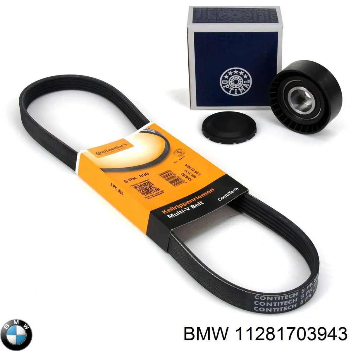11281703943 BMW Correa poly v