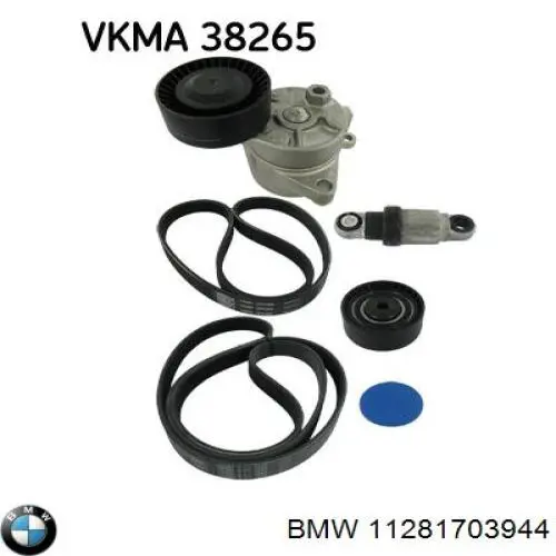 11281703944 BMW Correa poly v
