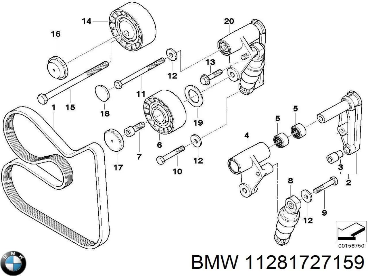  BMW 11281727159 precio, desde 20,35 EUR