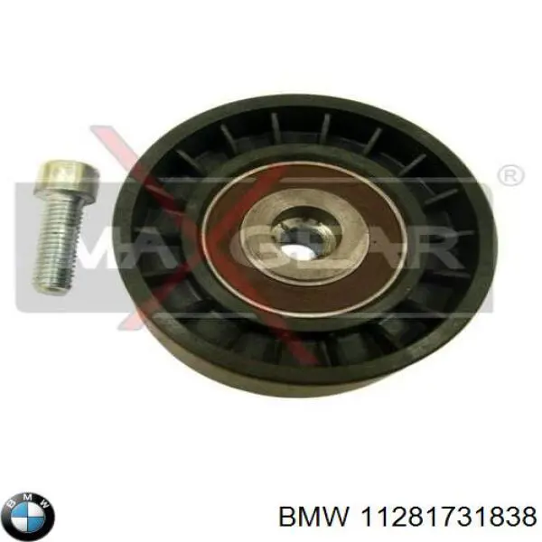 Polea inversión/guía, correa auxiliar servicios BMW 11281731838 precio, desde 24,18 EUR