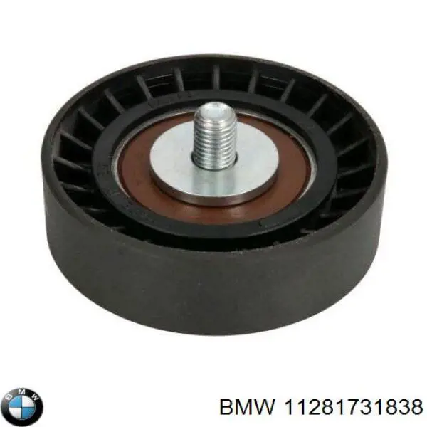 Comprar 11281731838 BMW Polea inversión/guía, correa poli V