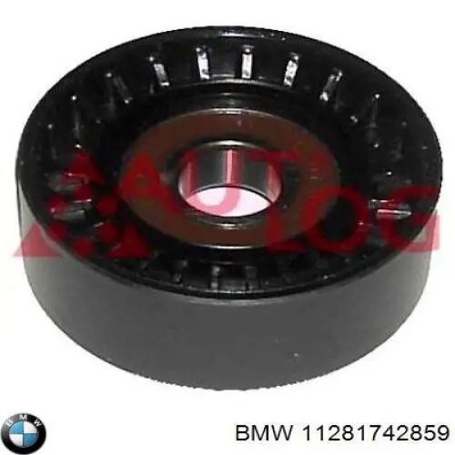 Tensor de correa poli V 11281742859 BMW