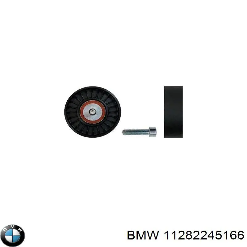 Comprar 11282245166 BMW Polea inversión/guía, correa poli V