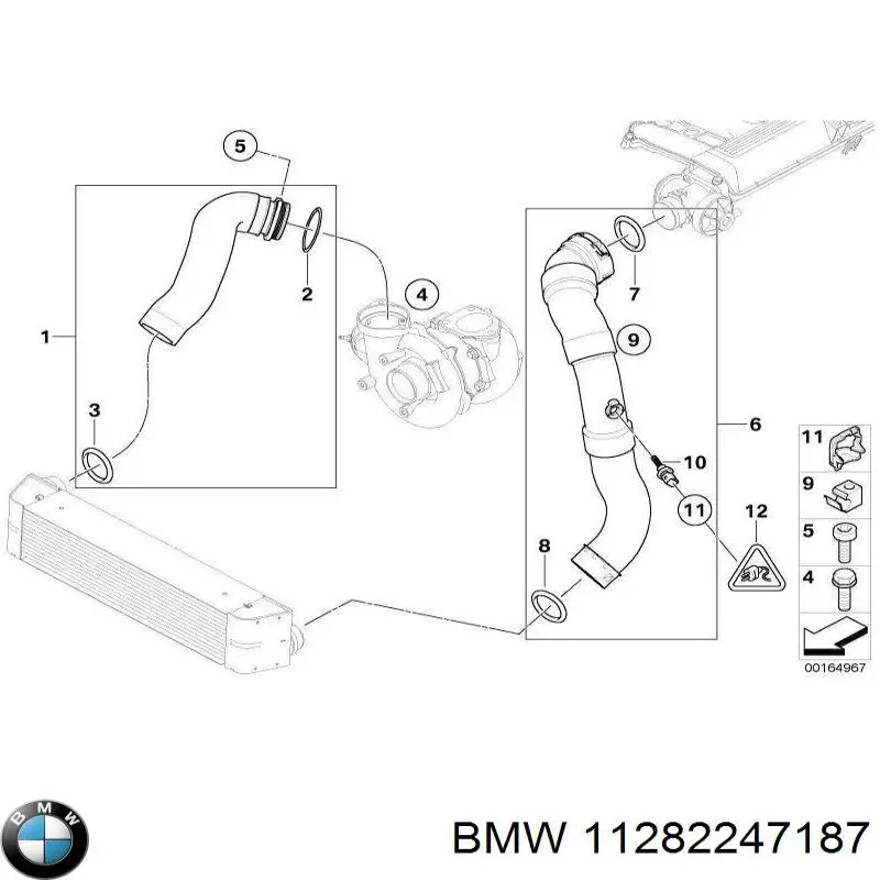 Comprar 11282247187 BMW Polea tensora, correa poli V