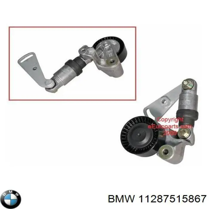 Tensor de la correa trapecial BMW 11287503427 precio, desde 19,93 EUR