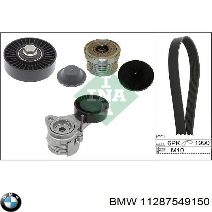 11287549150 BMW Correa poly v