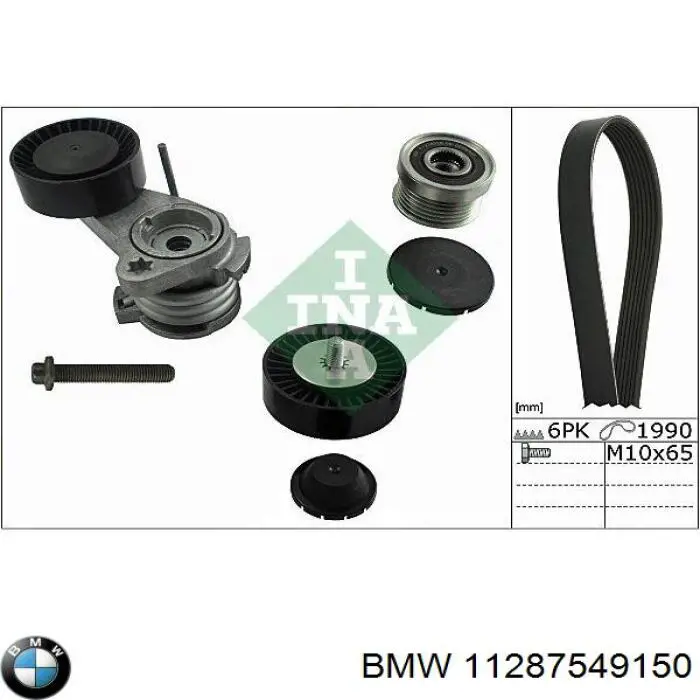 Correa de transmisión trapezoidal BMW 11287549150 precio, desde 25,20 EUR