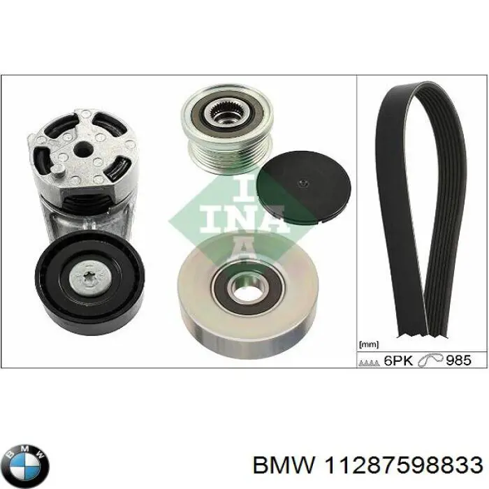 11287598833 BMW Tensor de correa de alternador