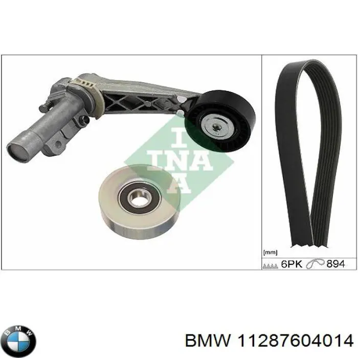 Correa de transmisión trapezoidal BMW 11287604014 precio, desde 11,42 EUR