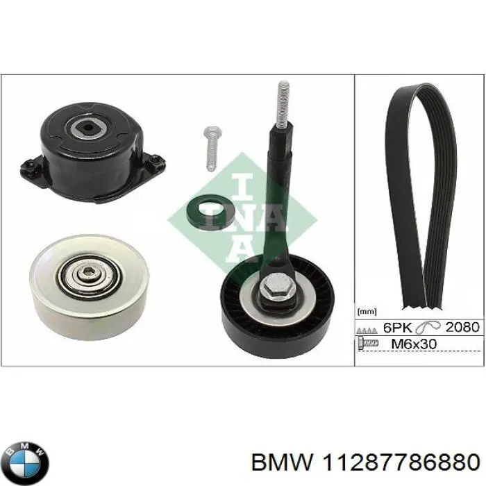 Tensor de la correa trapecial BMW 11287786880 precio, desde 32,00 EUR