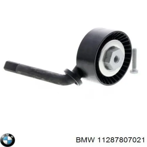 Comprar 11287807021 BMW Polea tensora, correa poli V