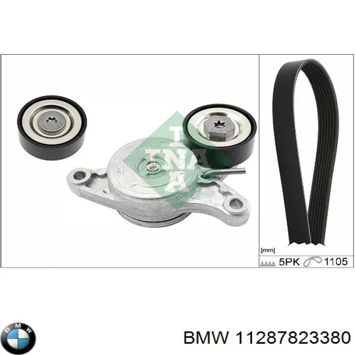Comprar 11287823380 BMW Correa de transmisión