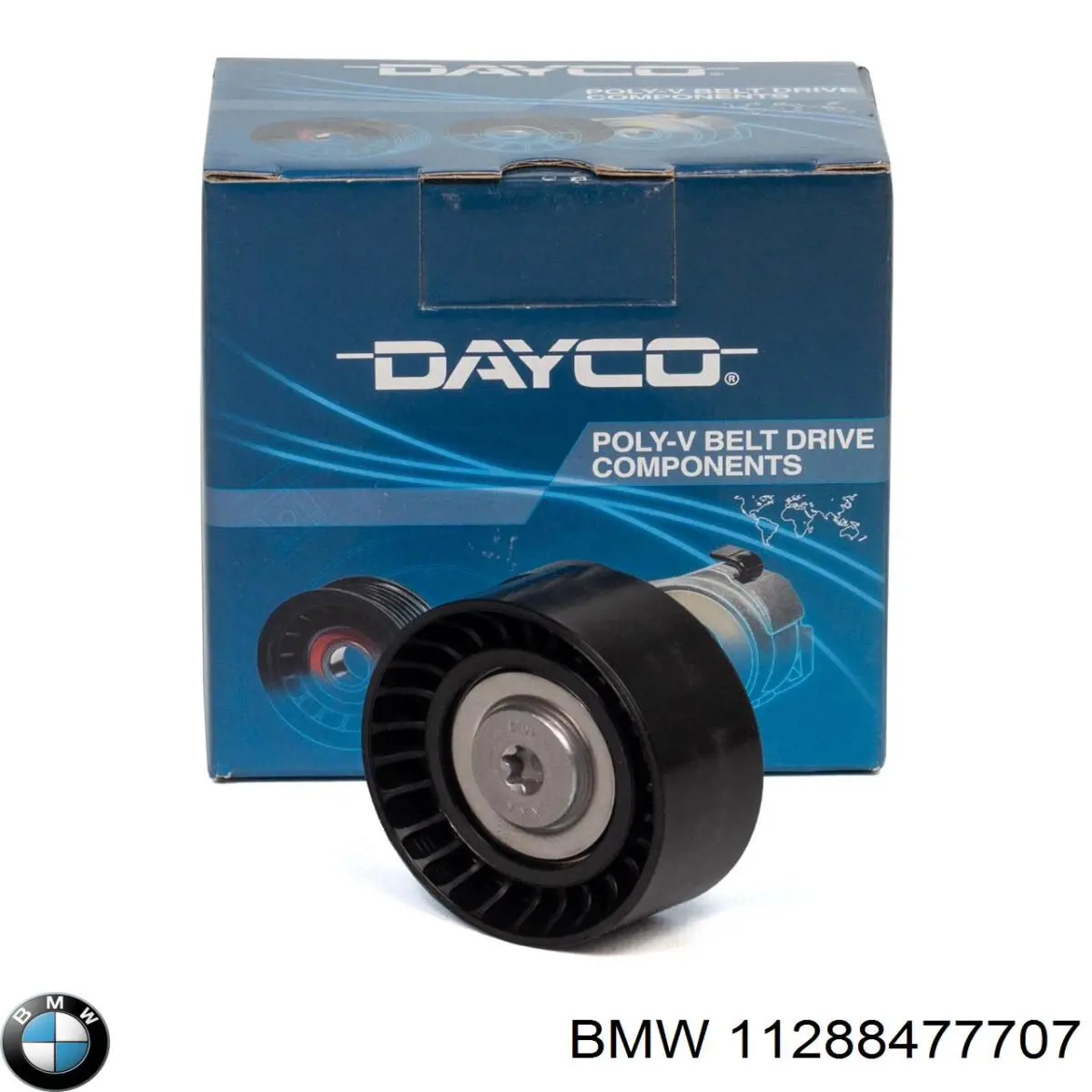 Comprar 11288477707 BMW Polea inversión/guía, correa poli V