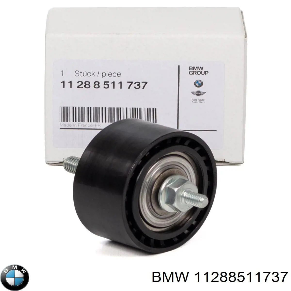 Comprar 11288511737 BMW Polea inversión/guía, correa poli V