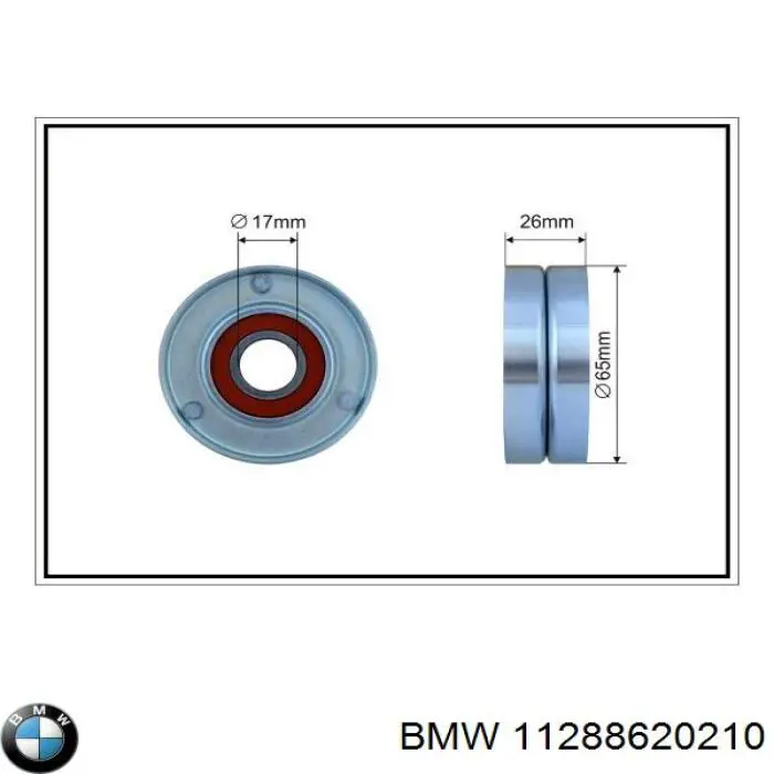 Comprar 11288620210 BMW Tensor de correa poli V 