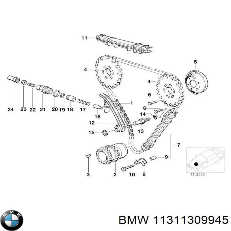 Comprar 11311309945 BMW 