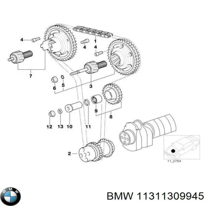  BMW 11311309945 precio, desde 340,80 EUR