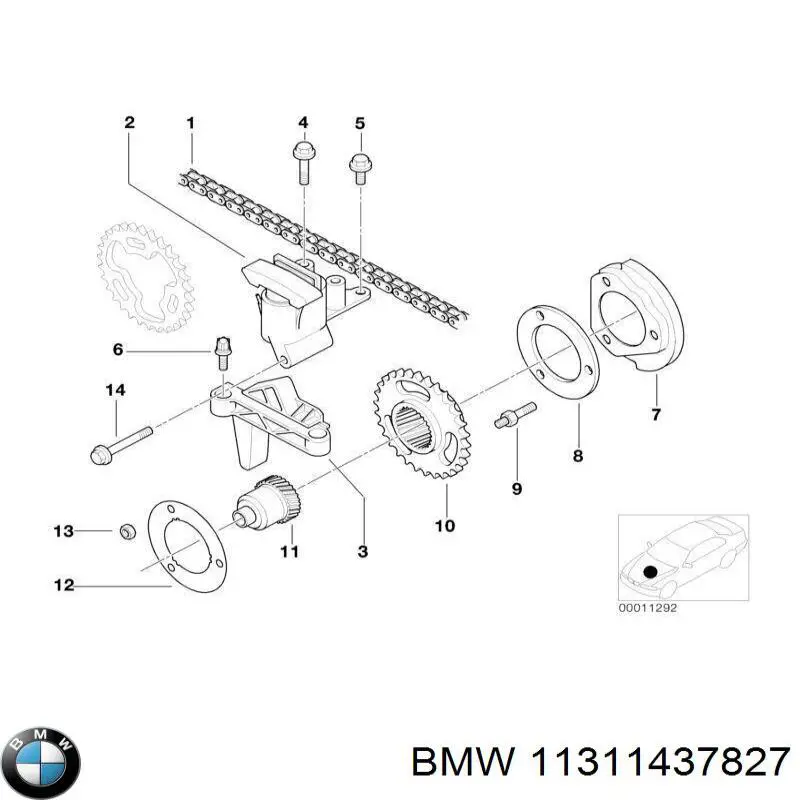 Sensor de efecto Hall BMW 11311437827 precio, desde 66,10 EUR